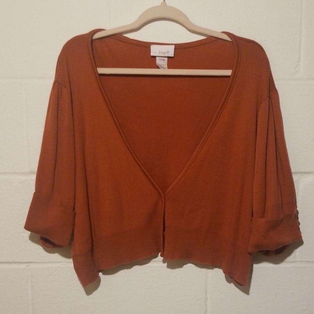 Crop cardigan